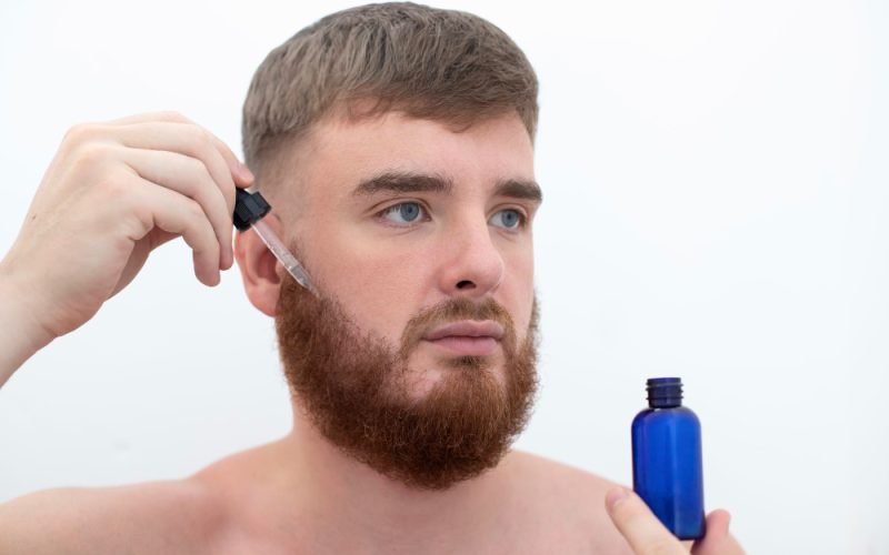 Minoxidil Beard Application