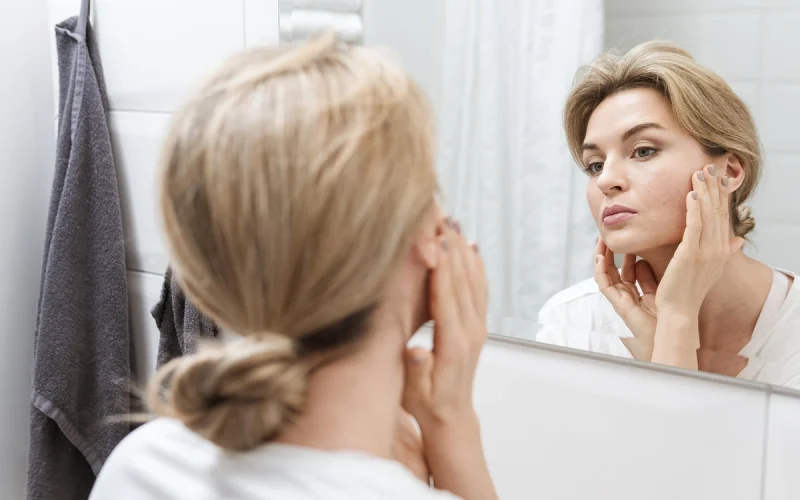 Dark spots on skin