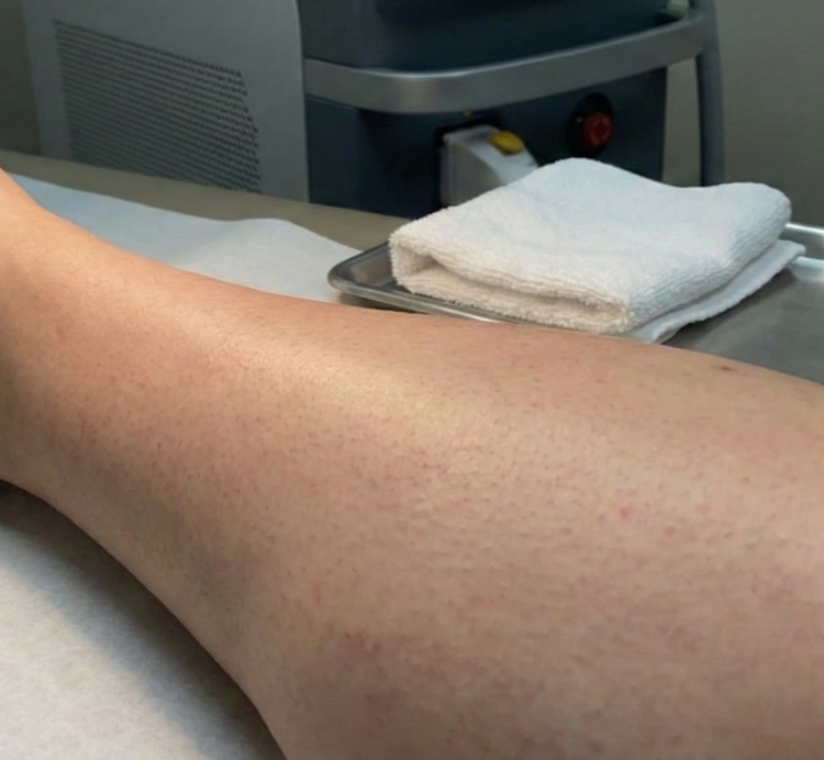 after laser hair removal